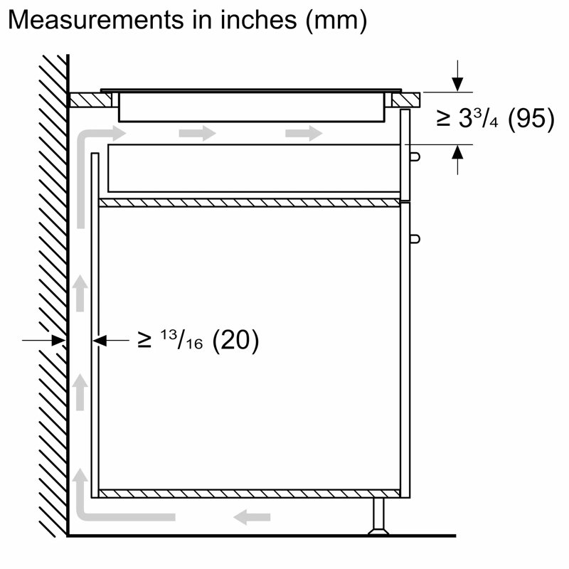 800 Series,36" Induction Cooktop, Frameless