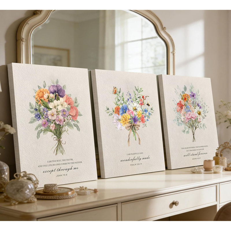 3 Piece Wrapped Canvas Print