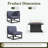  6 Pieces Modern Aluminum Patio Furniture Set With Fire Table, Outdoor Modular Sectional Conversation Set L-shaped Sofa For Backyard-528352115-528352112