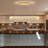 Modern Dimmable Crystal Led Long Chandelier-241973981
