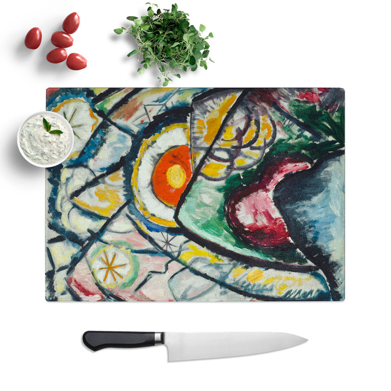 Painting No.1 by Marsden Hartley Chopping Board, 0.4cm H x 28.5cm W x 39cm L