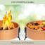 Circle Charcoal Smokeless Fire Pit