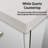 Bath Vanity, with White Quartz Top (NO SINK)