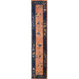 Antique Chinese - Art Deco Hallway Runner Wool Rug
