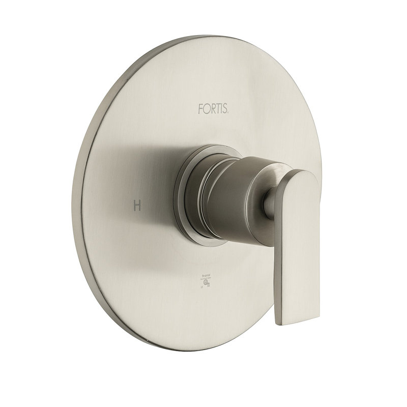 Vitrina Pressure Balanced Valve Trim Only with Single Lever Handle, Brushed Nickel