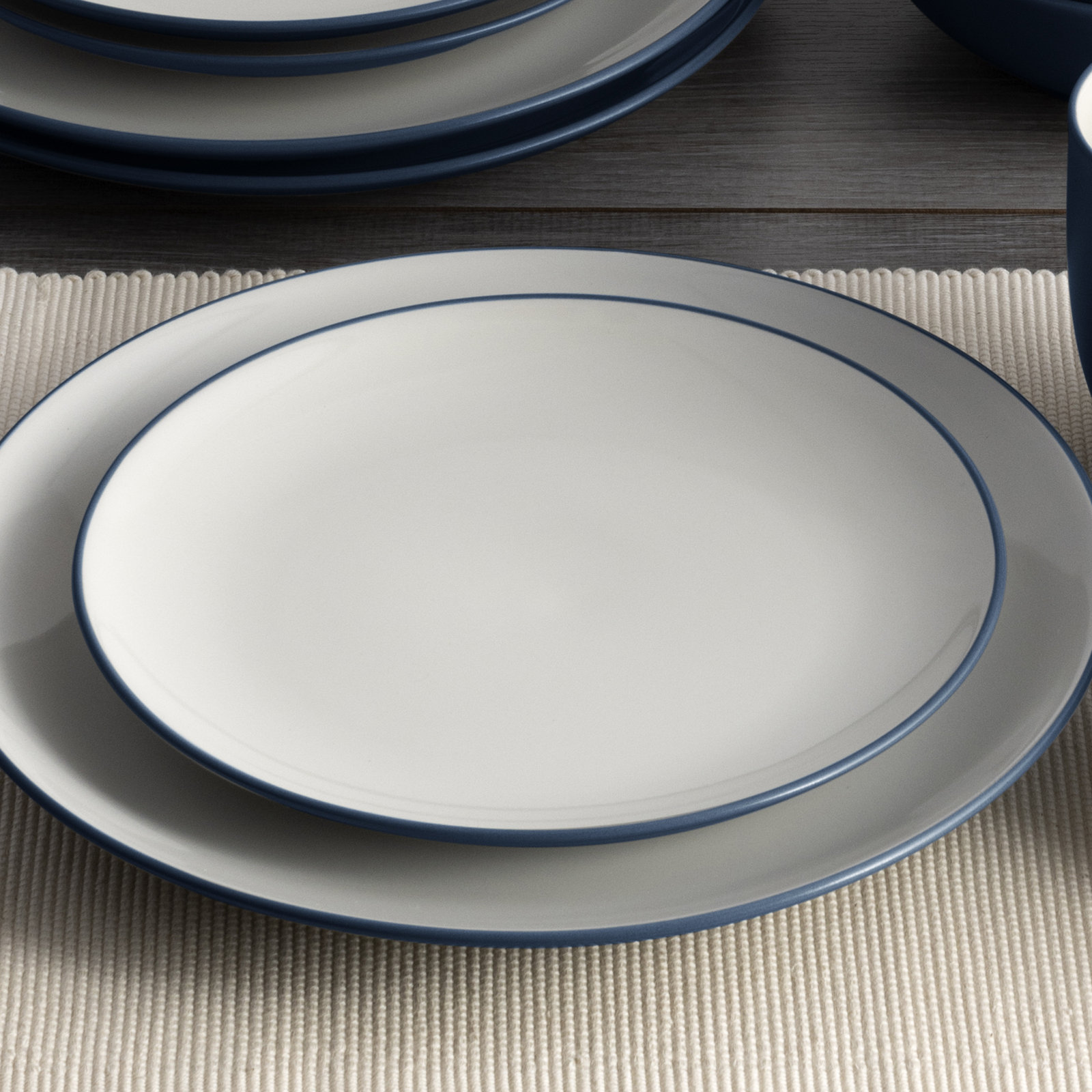 Noritake Colorwave Coupe Salad Plates, 8-1/4", Blue