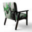 Paper Euphoria I - Chaise rembourrée de style moderne Mid-Century-118659399-118659401