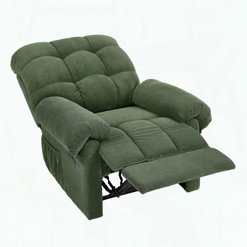 Fauteuil inclinable manuel surchargé - vert, Vert d’armée