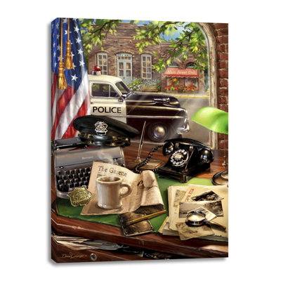 Law Enforcement Canvas Wall Art