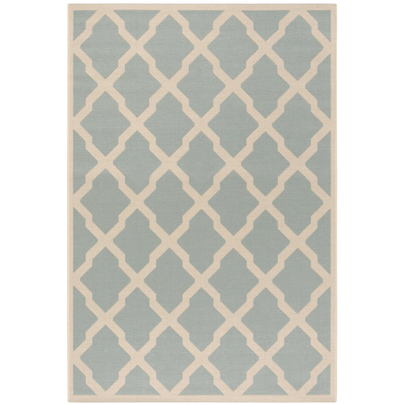 Adler Performance Geometric Indoor/Outdoor Area Rug, Rectangle 2'6" x 3'9"