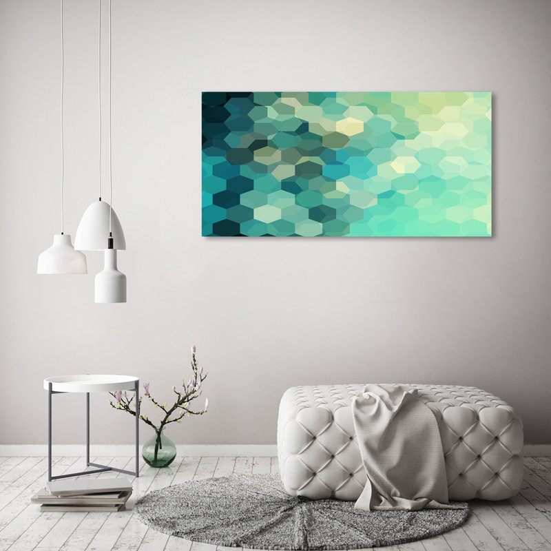 Abstraction Background - Wrapped Canvas Print