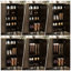 Armoire de rangement pour chaussures 24 portes Camilo pour vestibule avec portes et tablettes réglables, range-chaussures-325093513