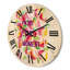 Horloge murale en bois Enjoy Every Moment-63891378