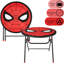 Ensemble de table ronde et de chaises pliables 3 pièces Marvel Spiderman