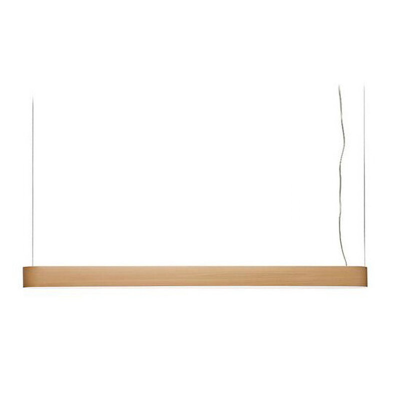 I-Club 5 - Light LED Pendant, Natural Beech, 2700K