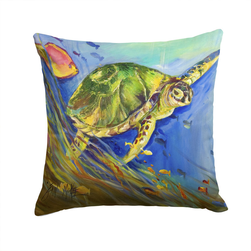Coussin intérieur / extérieur Loggerhead, H 14 po x l 14 po x P 4 po