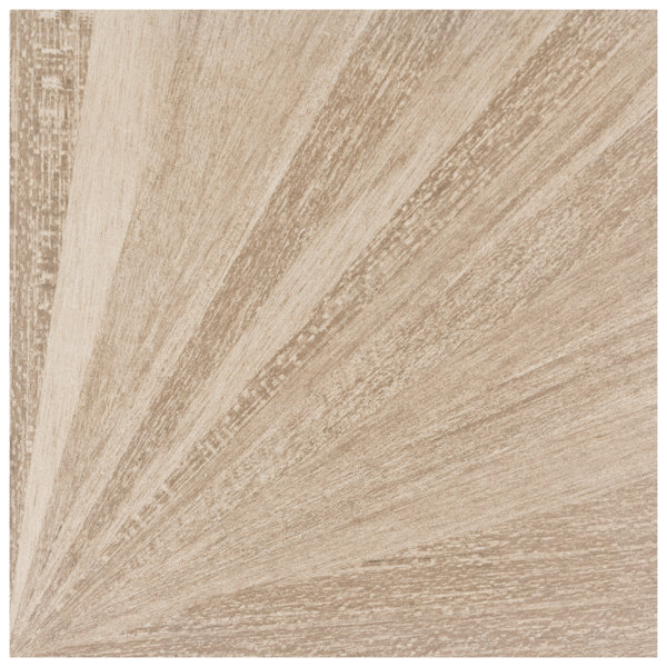 Komi Murlen 7-7/8" x 7-7/8" Porcelain Patterned Wall & Floor Tile