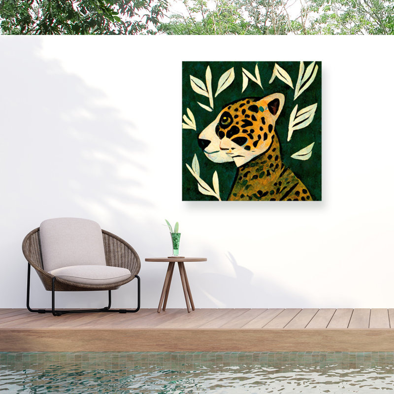 «Treechild Tiger in Profile on Canvas» par Treechild, H 24 po x l 24 po