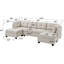 Canapé modulaire réversible avec repose-pieds Ashwell-778765308