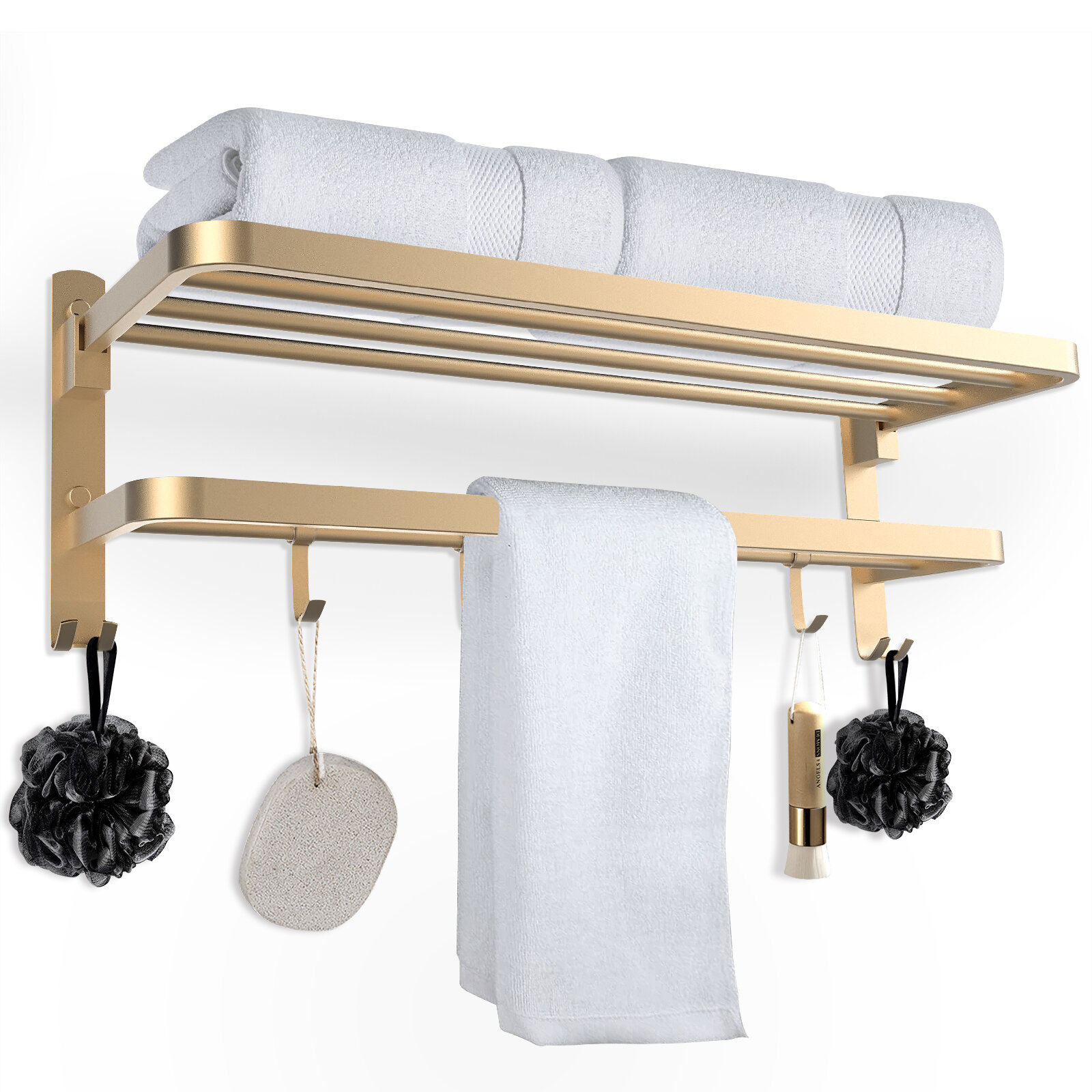  MyGift Black Metal Over The Door Hooks with Towel Rack Hanging  Organizer Storage, 4 Door Hanger Hooks for Coat, Bags and Shower  Accessories : Industrial & Scientific