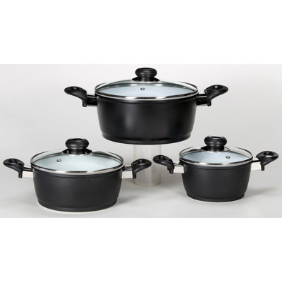 Karl Kruger Oslo 1.3L Non-Stick Aluminum Pot Set