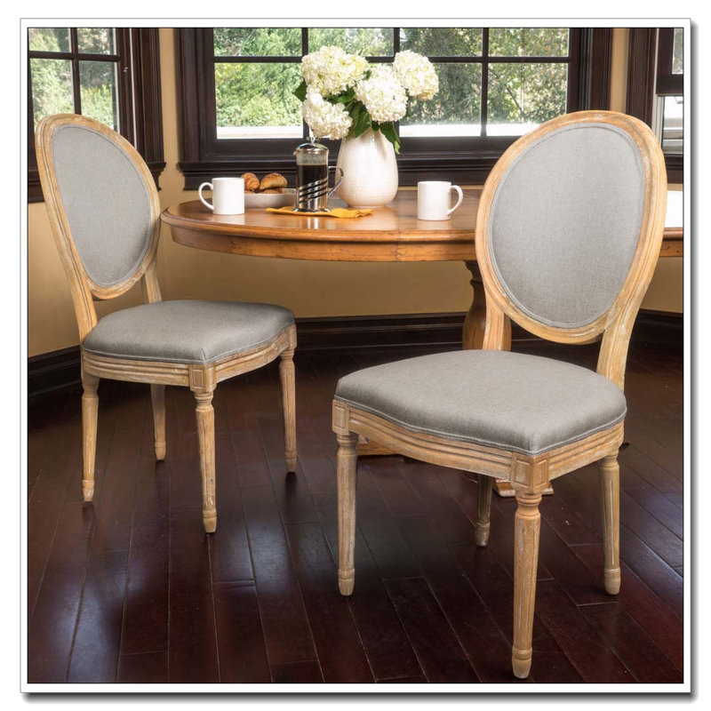 Ensemble de chaises de salle à manger, Beige