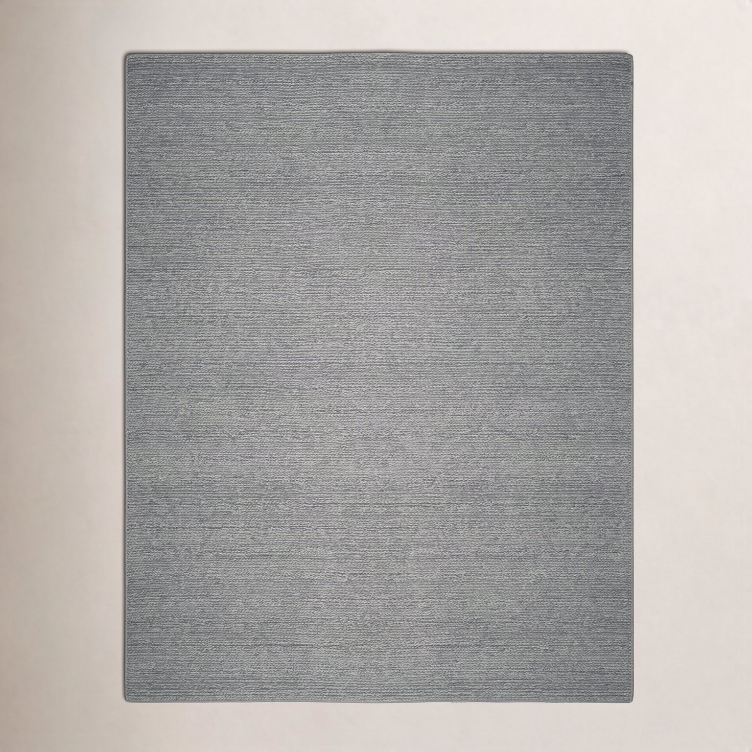 Ginseng Steel Hand-Woven Flatweave Rug, Rectangle 10' x 14'