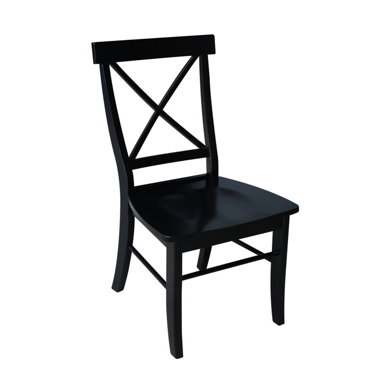 Ensemble de salle à manger Kaylam, Noir, 5 pièces: table, 4 chaises