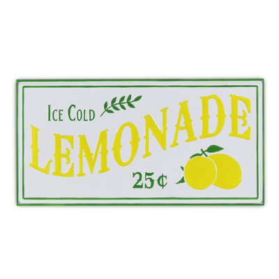 Plaque de limonade glacée