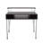 Marcus Jr. Modern Home Office Desk – Functional Writing Desk with Large Storage Compartment & Raised Hutch Shelf for Extra Space