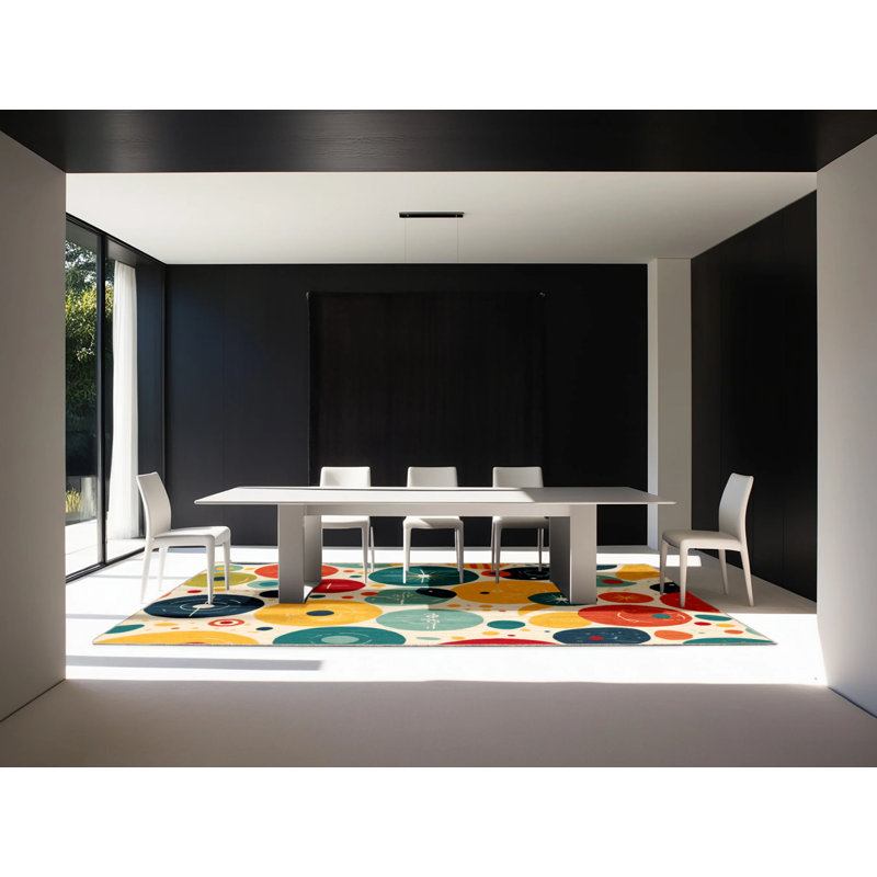 Groovy Sway Rug, Rectangle 2' x 3'