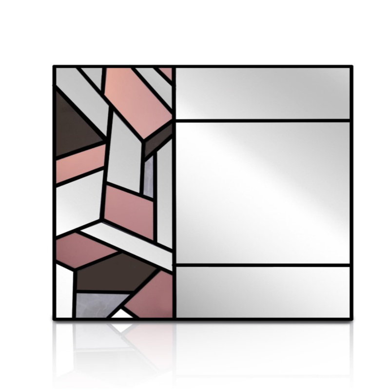 Derwood  Cydni Geometric Wall Mirror 