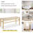 Keliann Solid Wood Bench