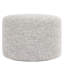 55cm Wide Round No Pattern Pouffe Ottoman