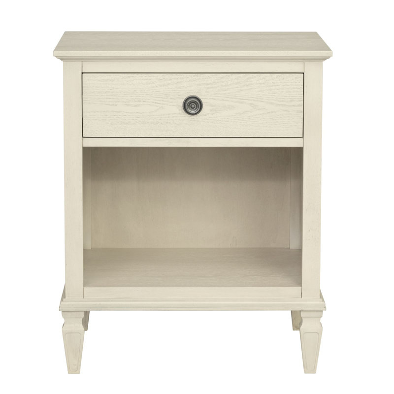 Table de chevet Victoria crème antique, Crème