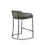 Tabouret de comptoir tissé 25 po