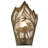 Rustic Lodge Flush Mounted Sconce