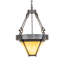 Luminaire suspendu inversé de 21 po de largeur Nehring