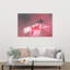 Jumping Spider Pink Blossom Delicate Spider Flower Nature Wall Art Print 1 Piece Wrapped Canvas Wall Art-1144766179