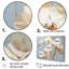 «Beige Orchids Tranquility VII», reproduction sur toile-97041524-97041521