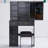 29.2"Vanity Table + Cushioned Stool