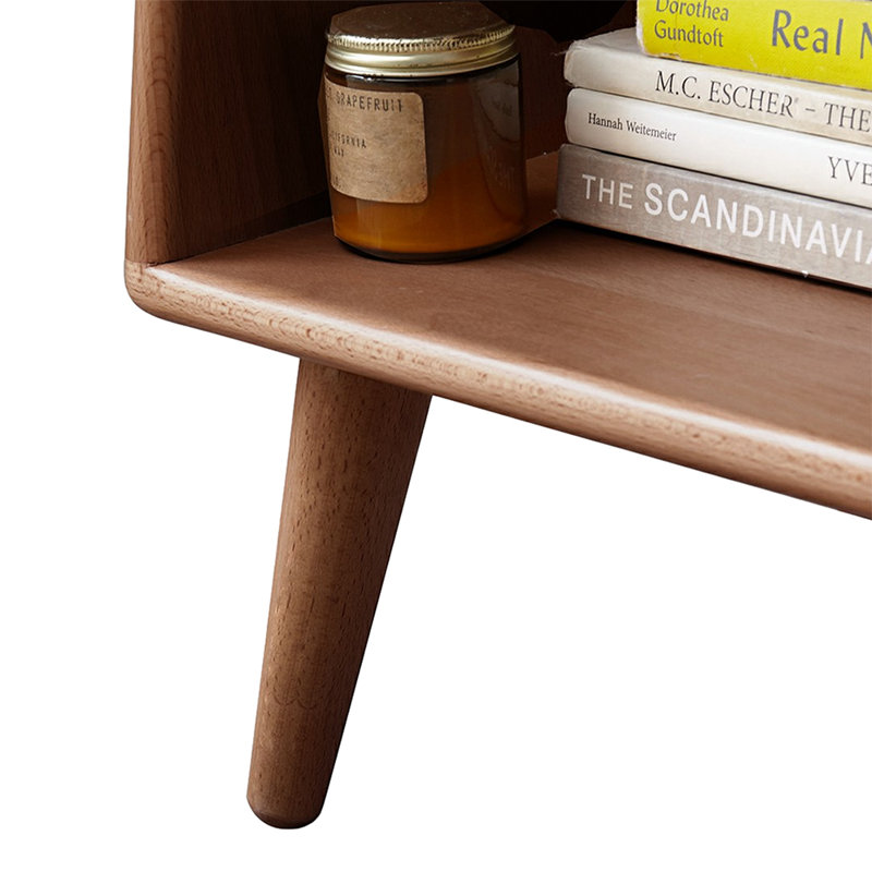 Antanas 15.76'' W Solid Wood Nightstand