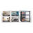 3.5Cu.Ft Compact Refrigerator Mini Fridge with Freezer, Small Refrigerator with 2 Door, 7 Level Thermostat Removable Shelves for Kitchen, Dorm, Apartment, Bar, Office-112369280