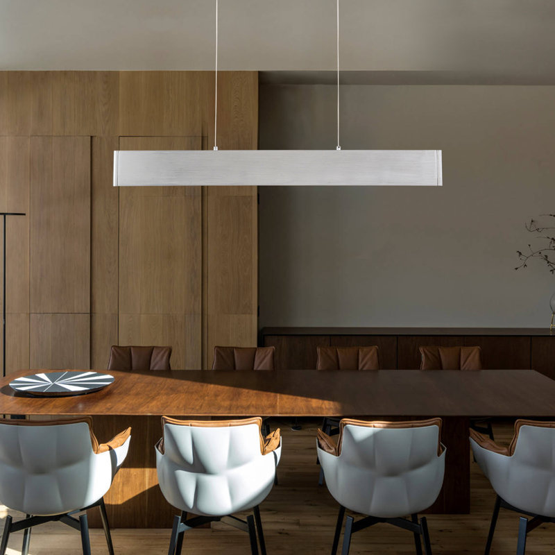 Luminaire suspendu Yosmely, Bois