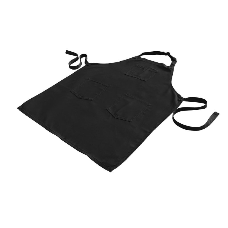 Solid Color Sunbrella Chef Apron, Black