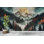 Montagne, forêt, mur, graphique, autocollant, peler et coller, papier peint de chambre de chambre de bébé
