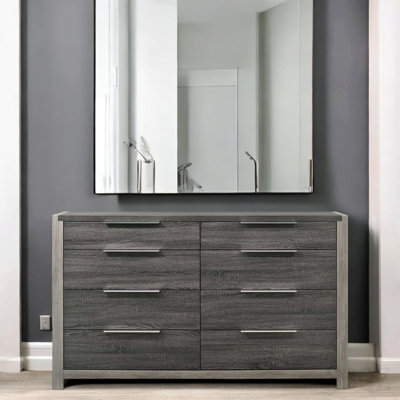 Gray Finish Dresser