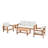 Madrid 5 - Person Outdoor Seating Group with Cushions