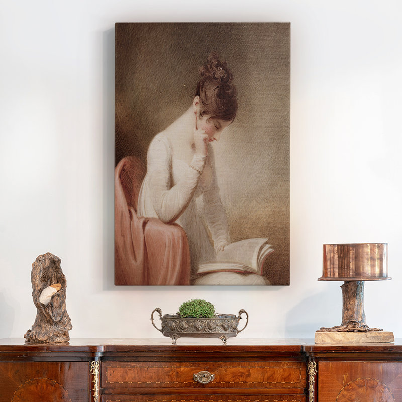 Impression sur toile encadrée, H 37 po x l 25 po