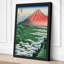 Mount Fuji Rising Japandi - Wrapped Canvas-834578752-834578755